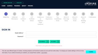 
                            6. Sign In: Inspire 2019 - alteryx.swoogo.com