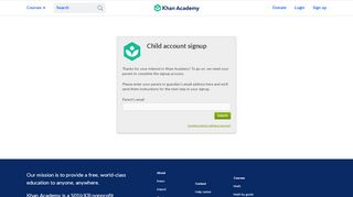 
                            5. Sign In | Khan Academy