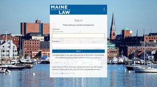 
                            5. Sign In - law-maine-csm.symplicity.com