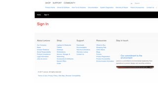 
                            5. Sign In - Lenovo Support