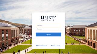 
                            8. Sign In - Liberty University