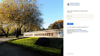 
                            1. Sign In - Massey University