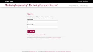 
                            4. Sign In | MasteringEngineering MasteringComputerScience ...