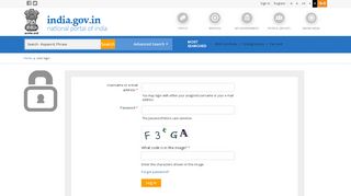 
                            8. Sign In | National Portal of India