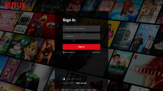 
                            2. Sign in - Netflix
