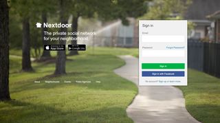 
                            10. Sign In — Nextdoor