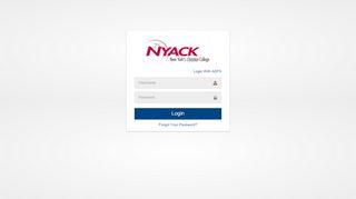 
                            8. Sign In :: NYACK LMS - Edvance360