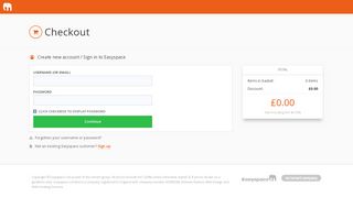 
                            5. Sign in or Sign up - UK Support | Easyspace