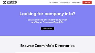 
                            2. Sign-in - Overview, News & Competitors | ZoomInfo.com