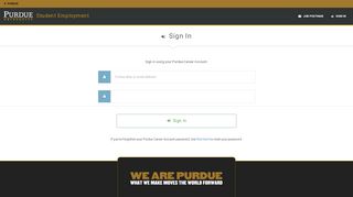 
                            2. Sign In - Purdue University