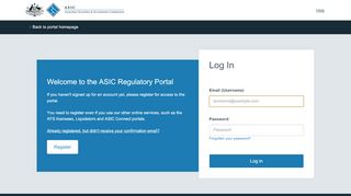 
                            6. Sign In - regulatoryportal.asic.gov.au