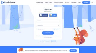
                            10. Sign In | Renderforest