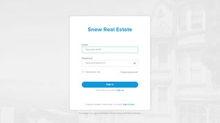 
                            7. Sign in - Resident site - Snow Real Estate