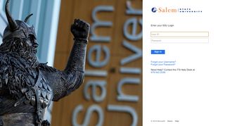 
                            4. Sign In - Salem State University