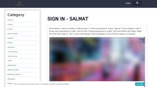 
                            6. Sign In - Salmat - Download free Ebook & Pdf Document - Gutenebook