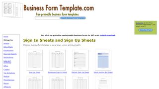 
                            5. Sign In Sheets and Sign Up Sheets Templates