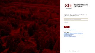 
                            4. Sign In - shib-idp.siu.edu:444