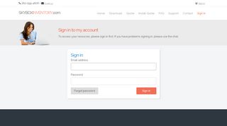 
                            6. Sign in - SkyBox Inventory