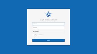 
                            7. Sign In - StarRez - the Housing Portal