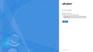 
                            6. Sign In - Stryker