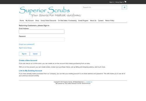
                            8. Sign-in - Superior Scrubs