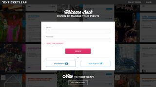 
                            8. Sign In - Ticketleap