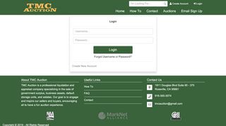 
                            3. Sign In | TMC Auction