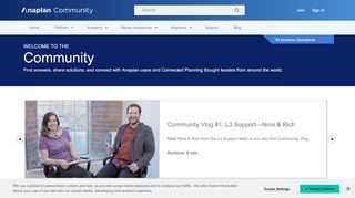 
                            5. Sign in to Anaplan Community - Anaplan Community