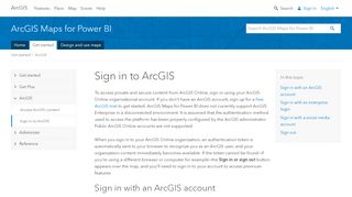 
                            5. Sign in to ArcGIS—ArcGIS Maps for Power BI | ArcGIS