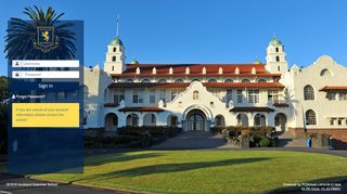 
                            2. Sign in to Auckland Grammar School