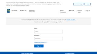 
                            11. Sign in to Career Site | Jobs at RBC