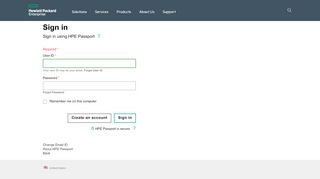 
                            4. Sign-in To HPE Passport | HP® Official Site