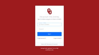 
                            4. Sign in to iAdvise using your OU Email or OUNetID.