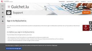 
                            9. Sign in to MyGuichet.lu — Guichet.lu - Administrative Guide ...