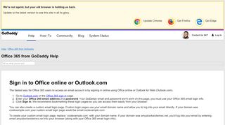 
                            7. Sign in to Office online or Outlook.com | Office 365 from ...