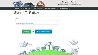 
                            7. Sign-In to petkey™