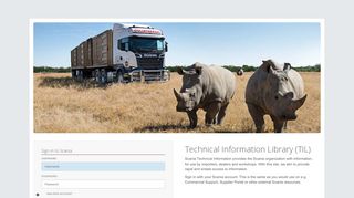 
                            5. Sign in to Scania - Scania Technical Information Library