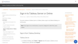 
                            6. Sign in to Tableau Server or Online - Tableau