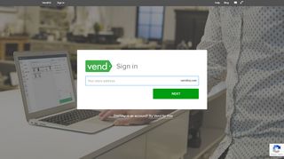 
                            6. Sign in to Vend POS Software | Vend