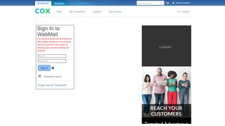 
                            2. Sign In to WebMail - Cox Communications - Residential Home