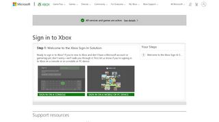 
                            1. Sign in to Xbox - Xbox One Support | Xbox 360 …