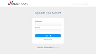 
                            1. Sign In to Your Account | Americor Client Portal