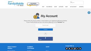 
                            1. Sign In To Your Account | Family Mobile