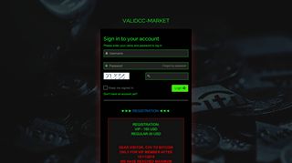 
                            5. Sign in to your account - VALIDCC