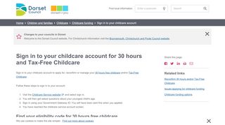 
                            4. Sign in to your childcare account for 30 hours and Tax-Free ...