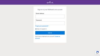 
                            3. Sign in to your Hallmark.com account