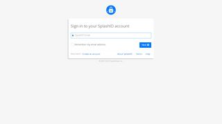 
                            9. Sign in to your SplashID account - Manage all your passwords