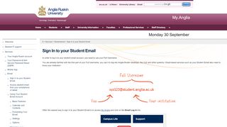 
                            7. Sign In to your Student Email - web.anglia.ac.uk