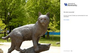 
                            2. Sign In - University of Kentucky
