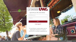 
                            2. Sign In - UW-La Crosse